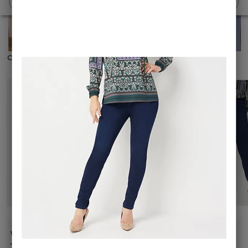 Black Flexibelle pull-on Jegging Regular
